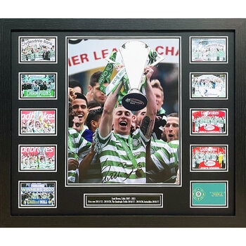 Scott Brown Signed Framed Celtic Photograph