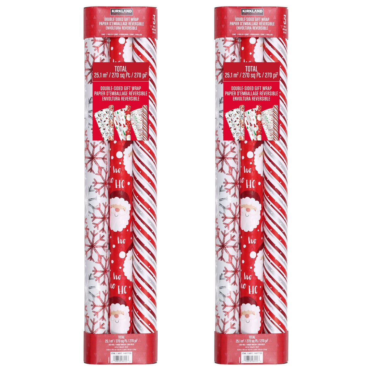 Buy KS Traditional Wrapping Paper 2 Pack Image at Costco.co.uk