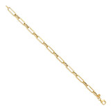14ct Yellow Gold Paperclip Bracelet