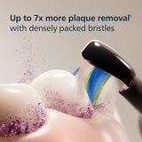 Close up of Philips Brush Head 6 Pack in White brushing teeth Close up of Philips Brush Head 6 Pack in White brushing teeth