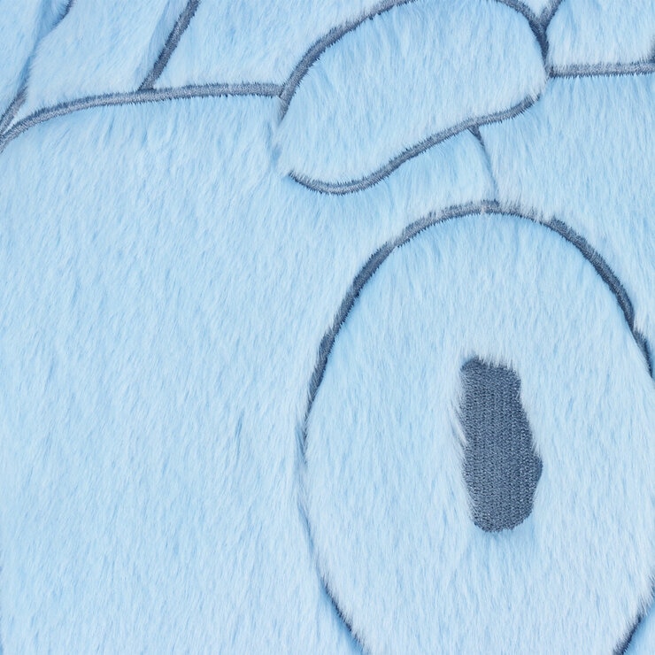 Disney Character Faux Rabbit Fur Oversized Cushion, Bluey