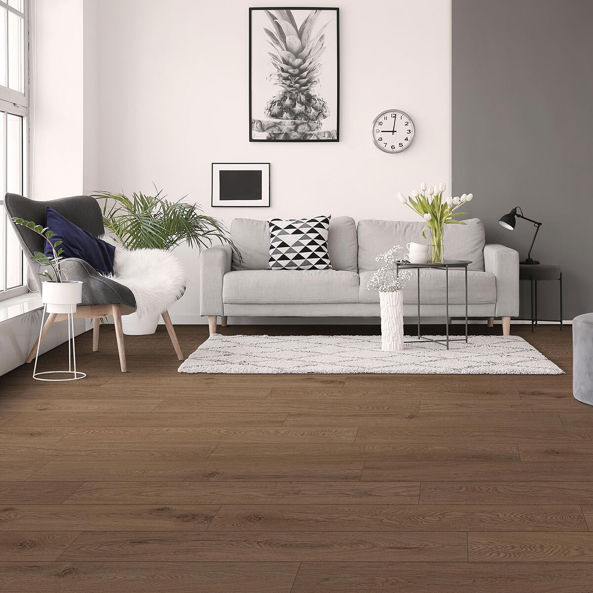 Golden Select Barrel Oak AC5 Laminate Flooring with Foam Underlay - 1.146 m² Per Pack