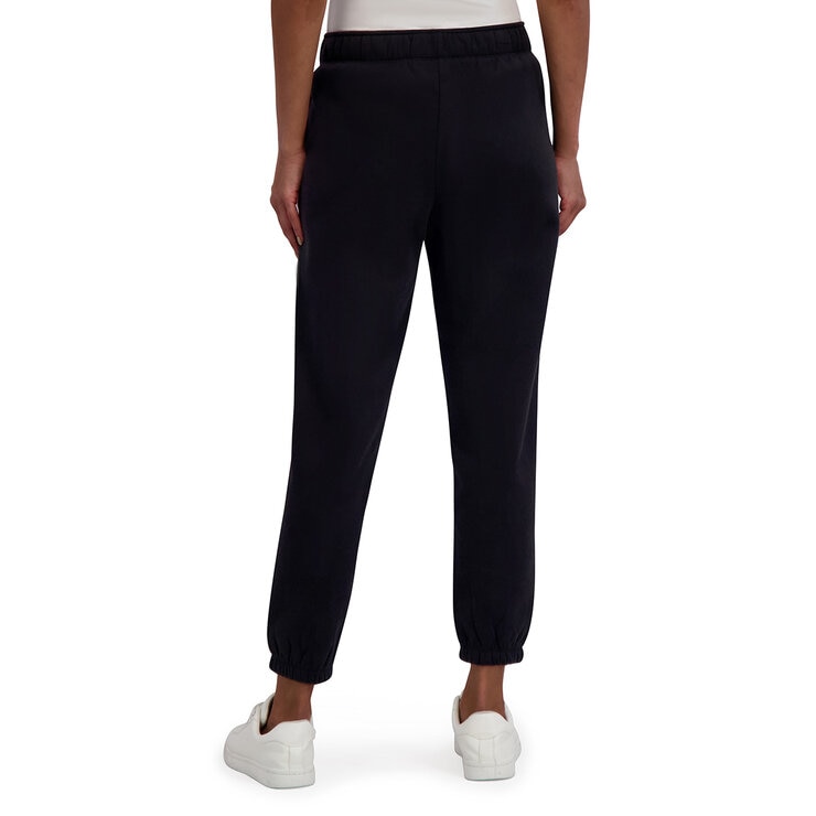 DKNY Sport Women's Fleece Jogger in Black DKNY Sport Women's Fleece Jogger in Black