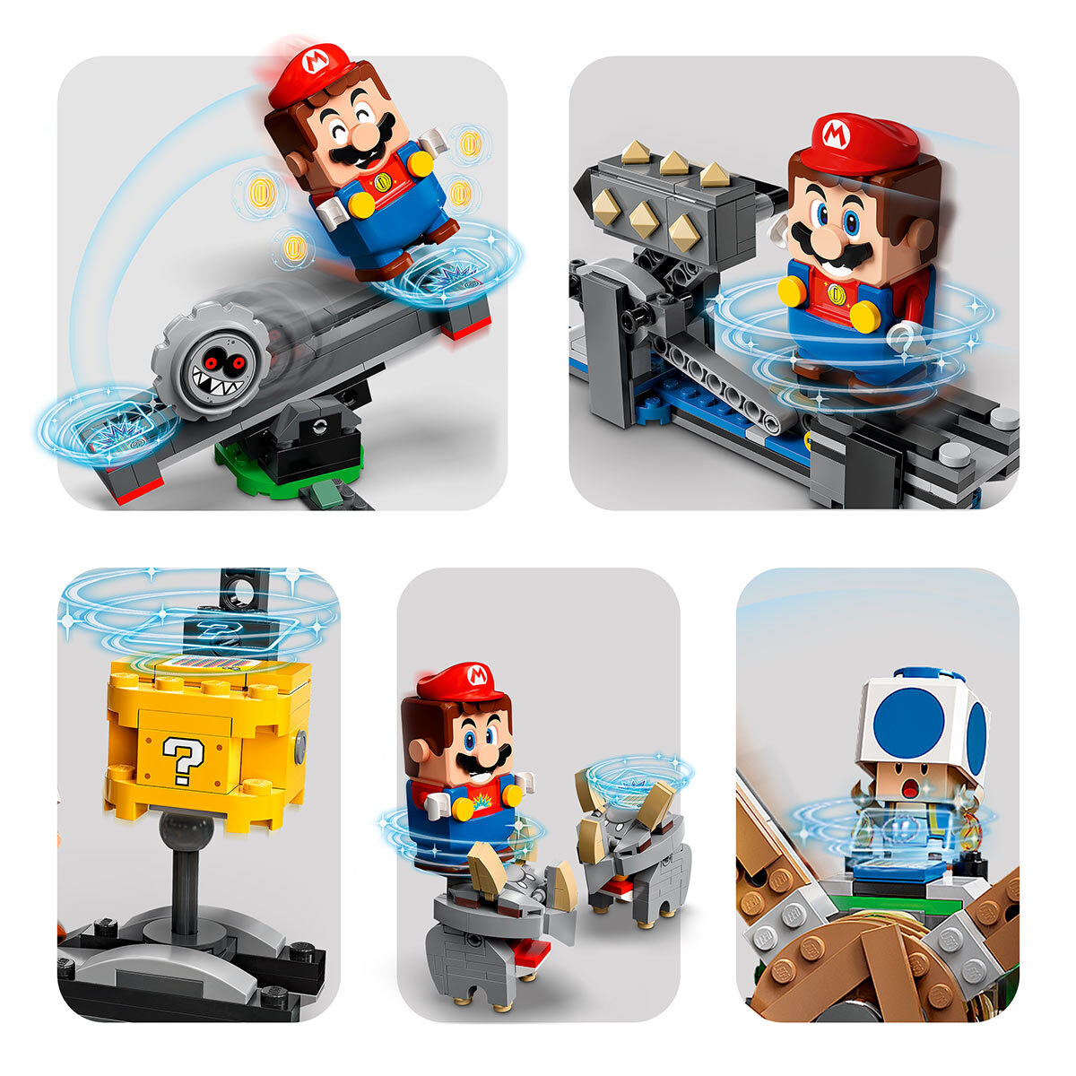 Buy LEGO Super Mario Reznor Knockdown Expansion Set Details3 Image at Costco.co.uk