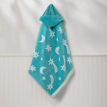 Kids Bath Hooded Towel in 3 designs, 69 x 127 cm