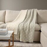 Life Comfort Reversible 100% Cotton Gauze Throw in Green, 127 x 162 cm