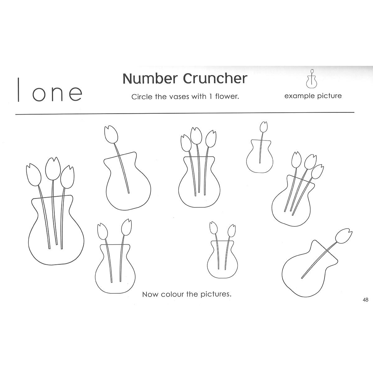 Page spread of preschool