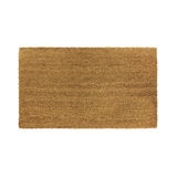 JVL Manor Natural Coir Latex-Backed Door Mat, 40 x 70cm - 2 Pack