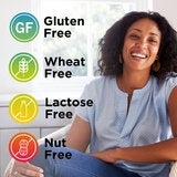 Gluten Free, Wheat Free, Lactose Free, Nut Free Gluten Free, Wheat Free, Lactose Free, Nut Free