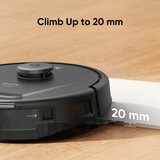 Lifestyle image of Eufy L60 Hybrid Robot Vacuum & Mop climbing up to 20mm