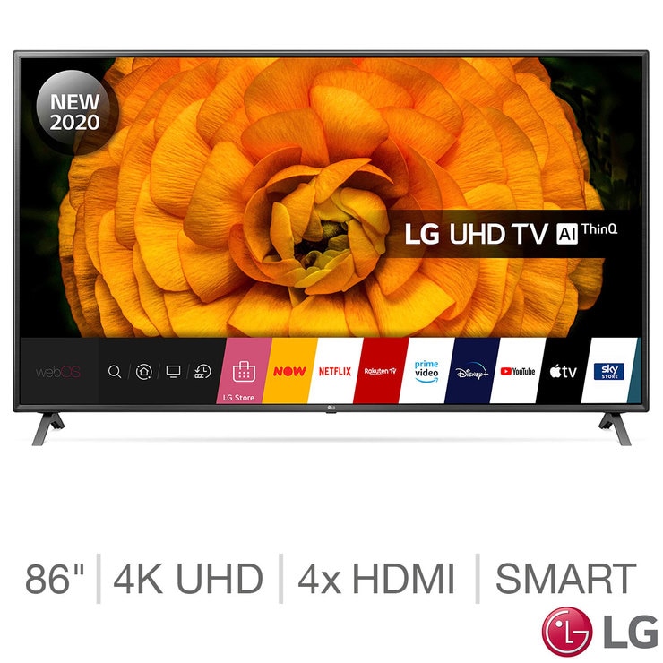 LG 86UN85006LA 86 Inch 4K Ultra HD Smart TV Costco UK