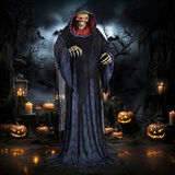 Animatronic rise up reaper halloween decoration