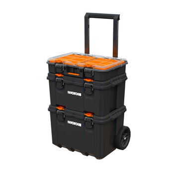 Worx Stack N Roll Mobile Tool Storage System