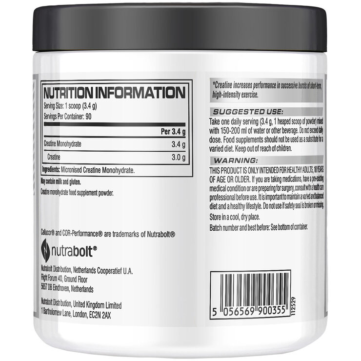 Cellucor Creatine Powder, Unflavoured 306g