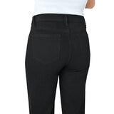 Briggs Ladies Twill Wide Leg Pant in Black