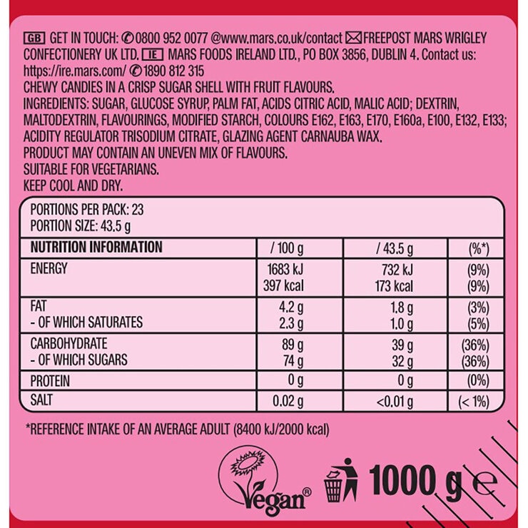 Skittles Party Pack, 1kg