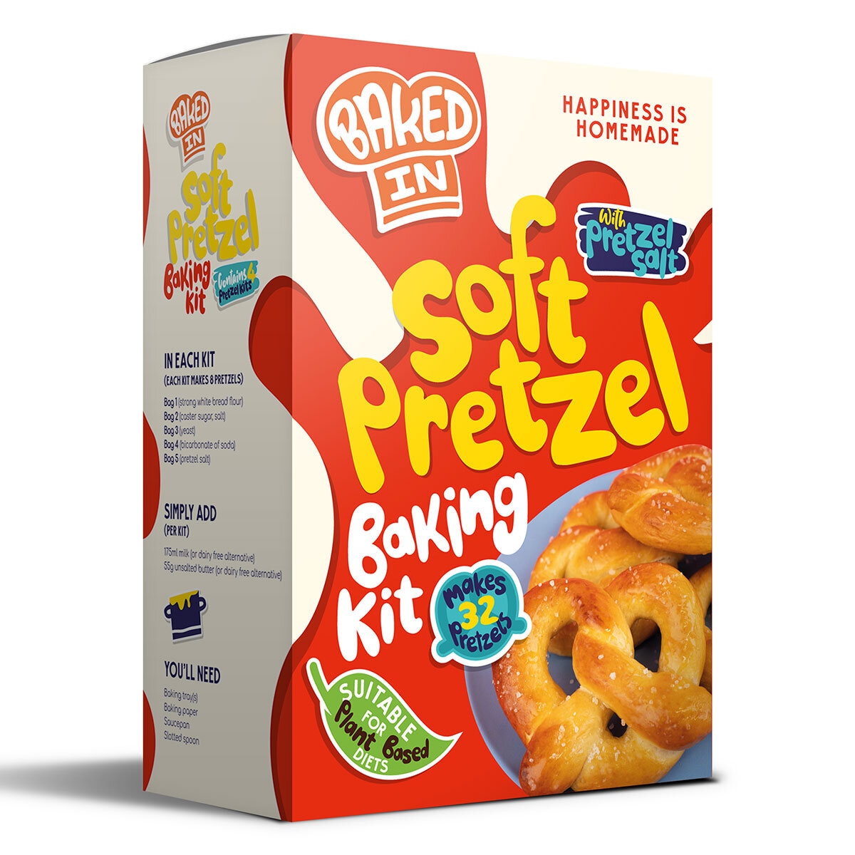 BakedIn Soft Pretzel Baking Kit, 1.34kg