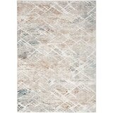 Glitz Grey Abstract Area Rug, 120 x 180 cm