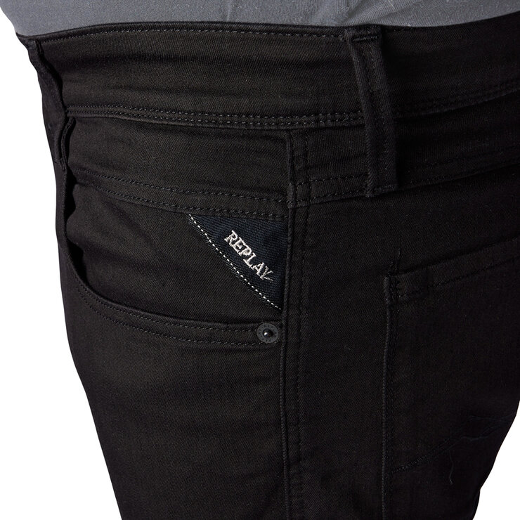 Replay Men's Denim Jeans in Black
