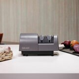 Lifestyle image of GRAEF knife sharpener on kitchen counter top Lifestyle image of GRAEF knife sharpener on kitchen counter top