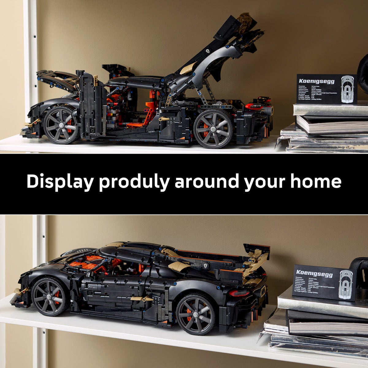 LEGO Technic Koenigsegg Sadair's Spear Megacar - Model 42232 (18+ Years) LEGO Technic Koenigsegg Sadair's Spear Megacar - Model 42232 (18+ Years)