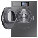 Samsung DV90F09F4SU1 9kg Heat Pump Dryer, A+++ Rated in Dark Steel
