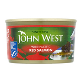 John West Wild Pacific Red Salmon, 3 x 216g