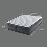 Intex King Dura-Beam Deluxe Air Mattress With Built-in Pump Intex King Dura-Beam Deluxe Air Mattress With Built-in Pump
