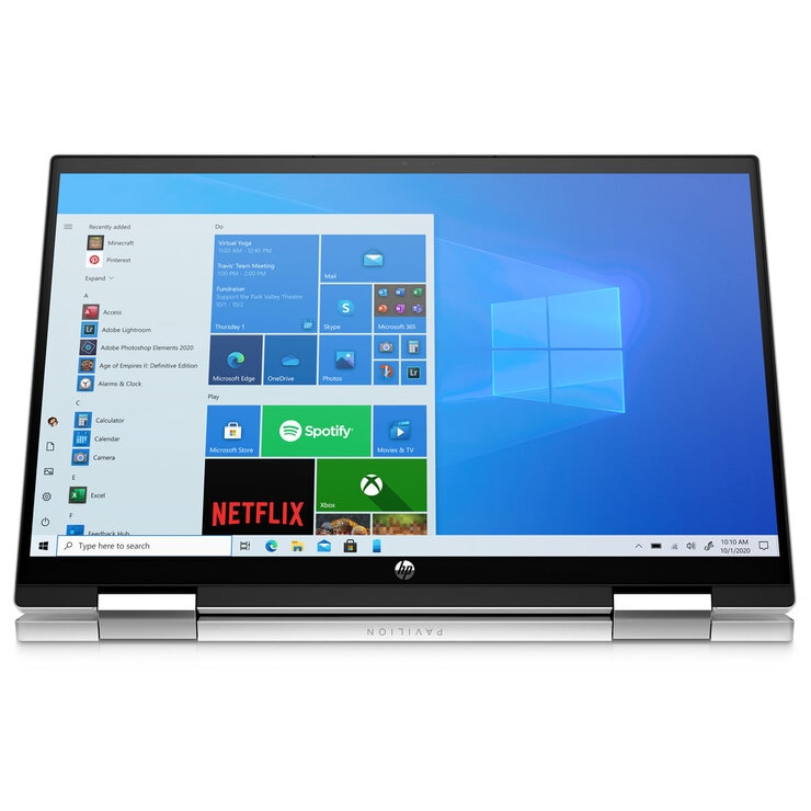 HP Pavilion x360, Intel Pentium Gold 7505, 4GB RAM, 128GB SSD, 14 Inch