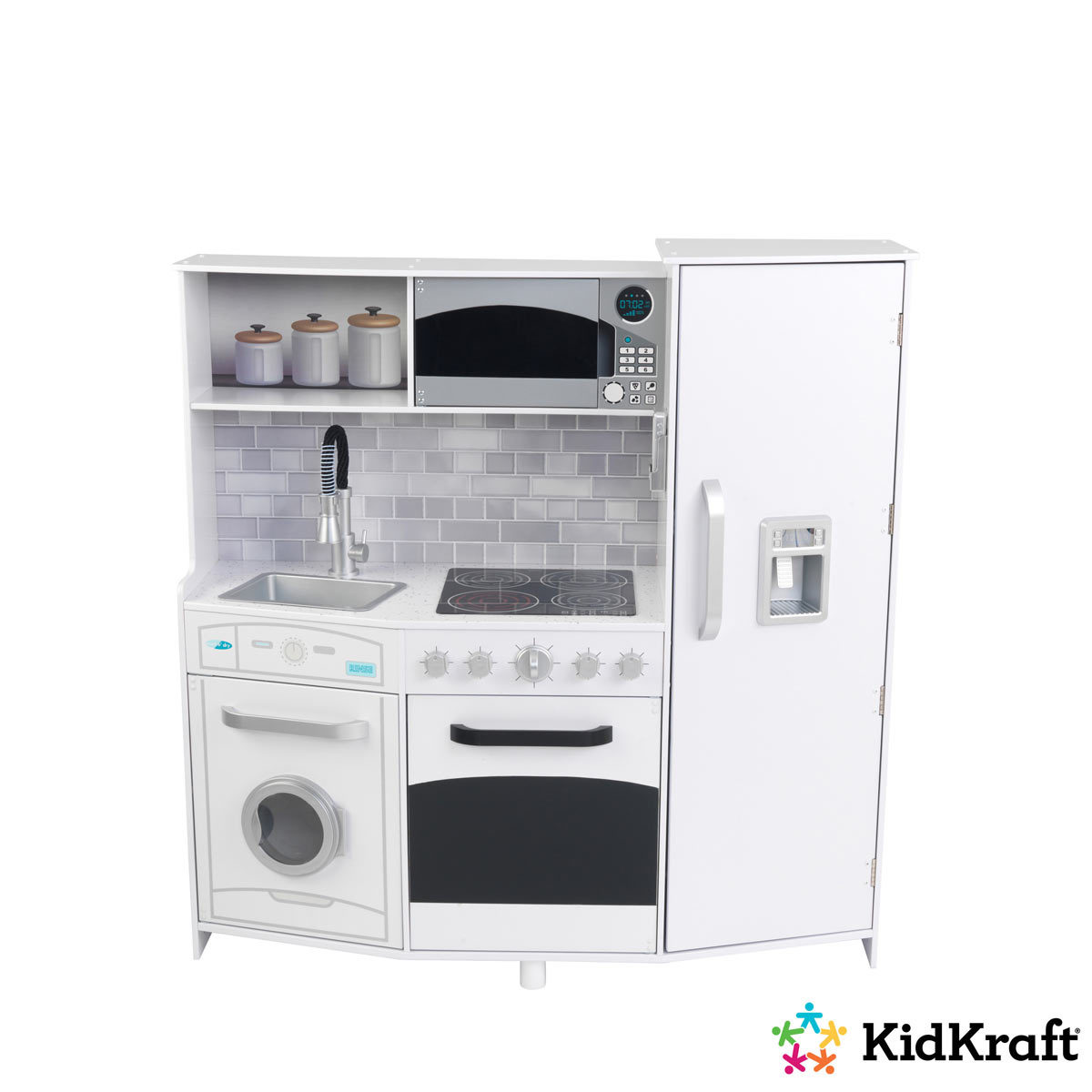 Kidkraft kitchen on white background