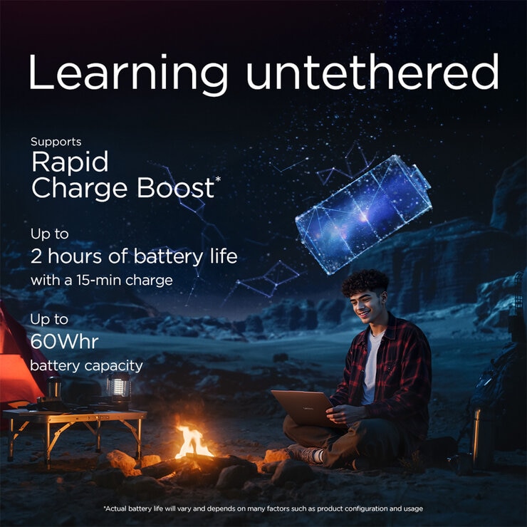 Lenovo IdeaPad Slim 3, Qualcomm Snapdragon X, 16GB 1TB SSD, 15.3 Inch Laptop, 83N6