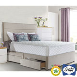 Sealy dual spring mattress with fawn divan