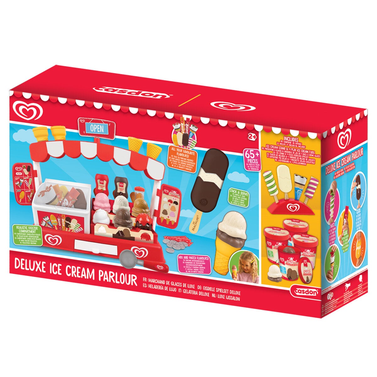 Casdon Deluxe Ice Cream Parlour Playset (3+ Years)