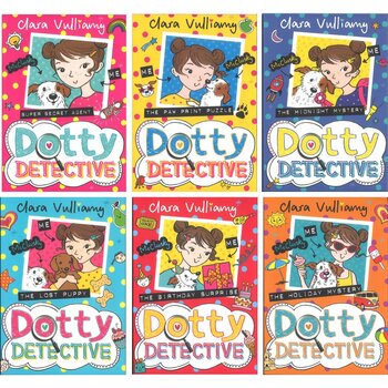 Dotty Detective 6 Book Collection by Clara Vulliamy (5+ Years)