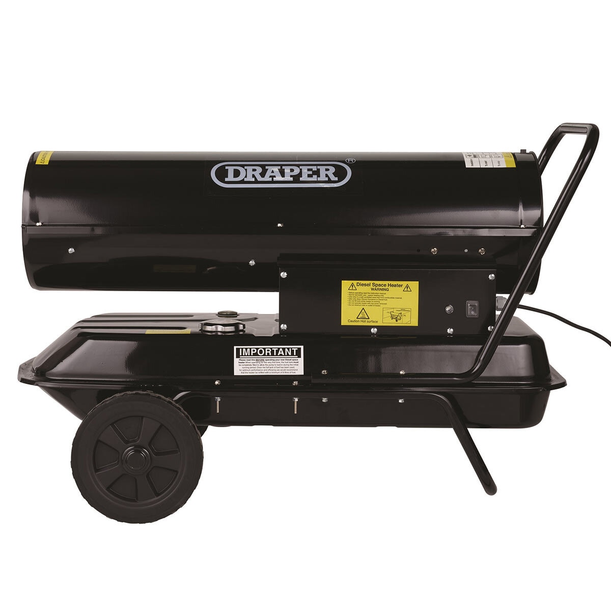 Draper 230V Diesel and Kerosene Space Heater, 30kW / 100,000BTU Costco UK
