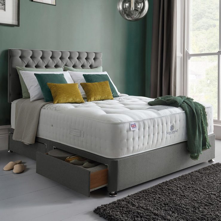 Pocket Spring Bed Company Mulberry Mattress, Super King