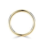 2.0mm Basic Court Wedding band. 18ct Yellow Gold