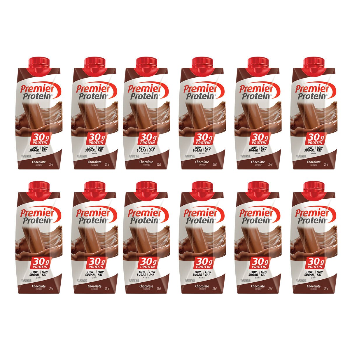 Premier Protein Chocolate Shakes, 12 x 325ml