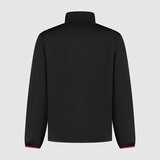 Scuderia Ferrari F1 Team Mens Logo Black Softshell Jacket 2025