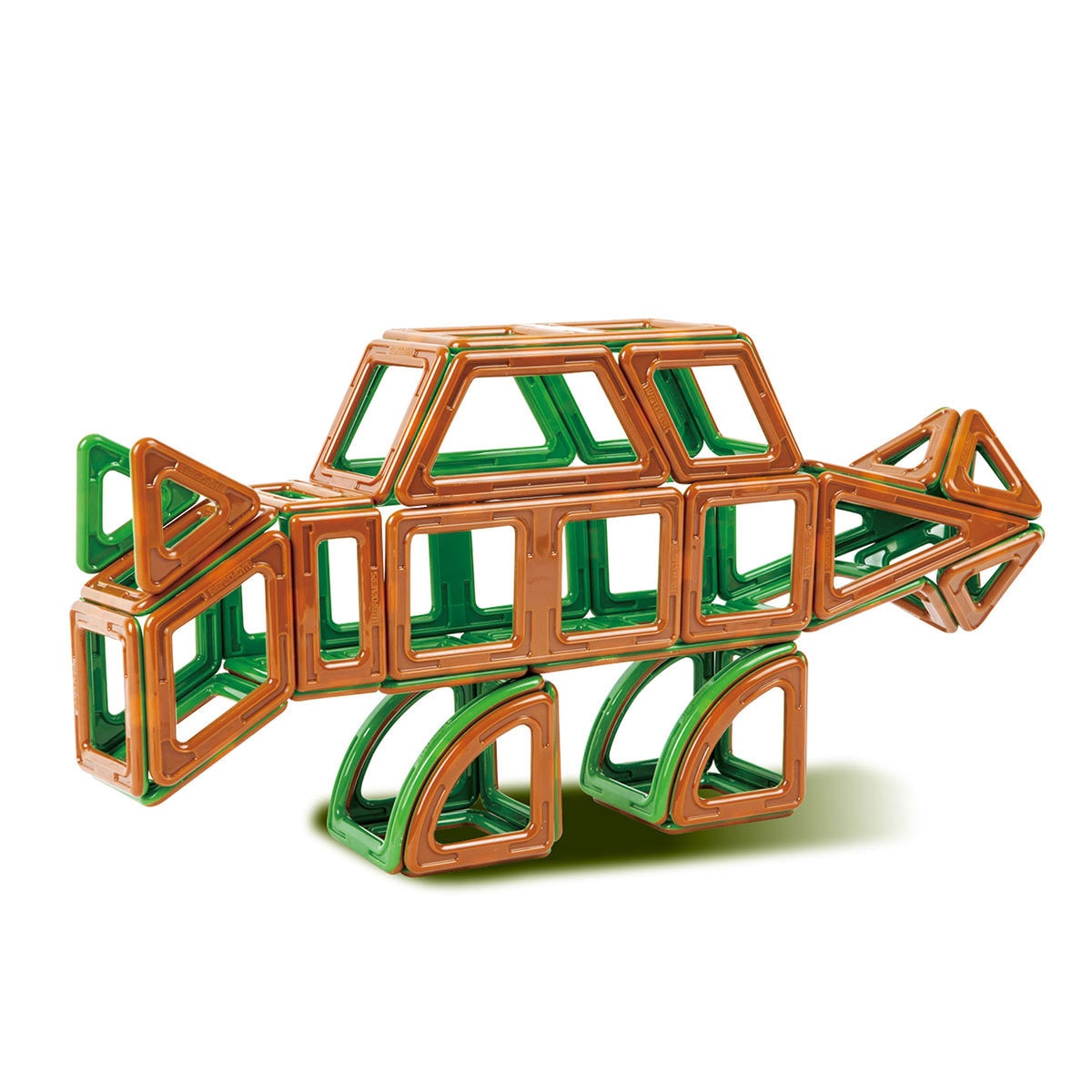 Magformers Magnetic Construction Dinosaur 65 Piece Set (3+ Years)