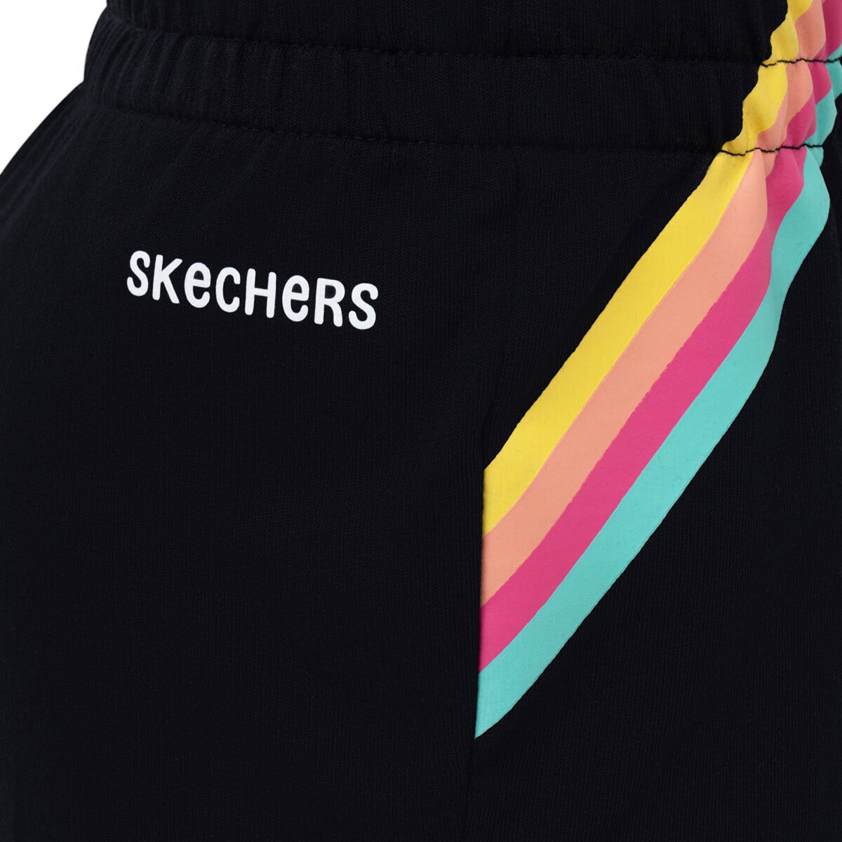 Skechers Kids Tee & Short 3 Piece Set in White