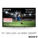 Sony K75XR55BP 75 inch 4K HDR Mini LED Smart Google TV Sony K75XR55BP 75 inch 4K HDR Mini LED Smart Google TV