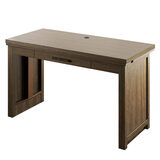 Tresanti Franklin Power Adjustable Height Wooden Desk