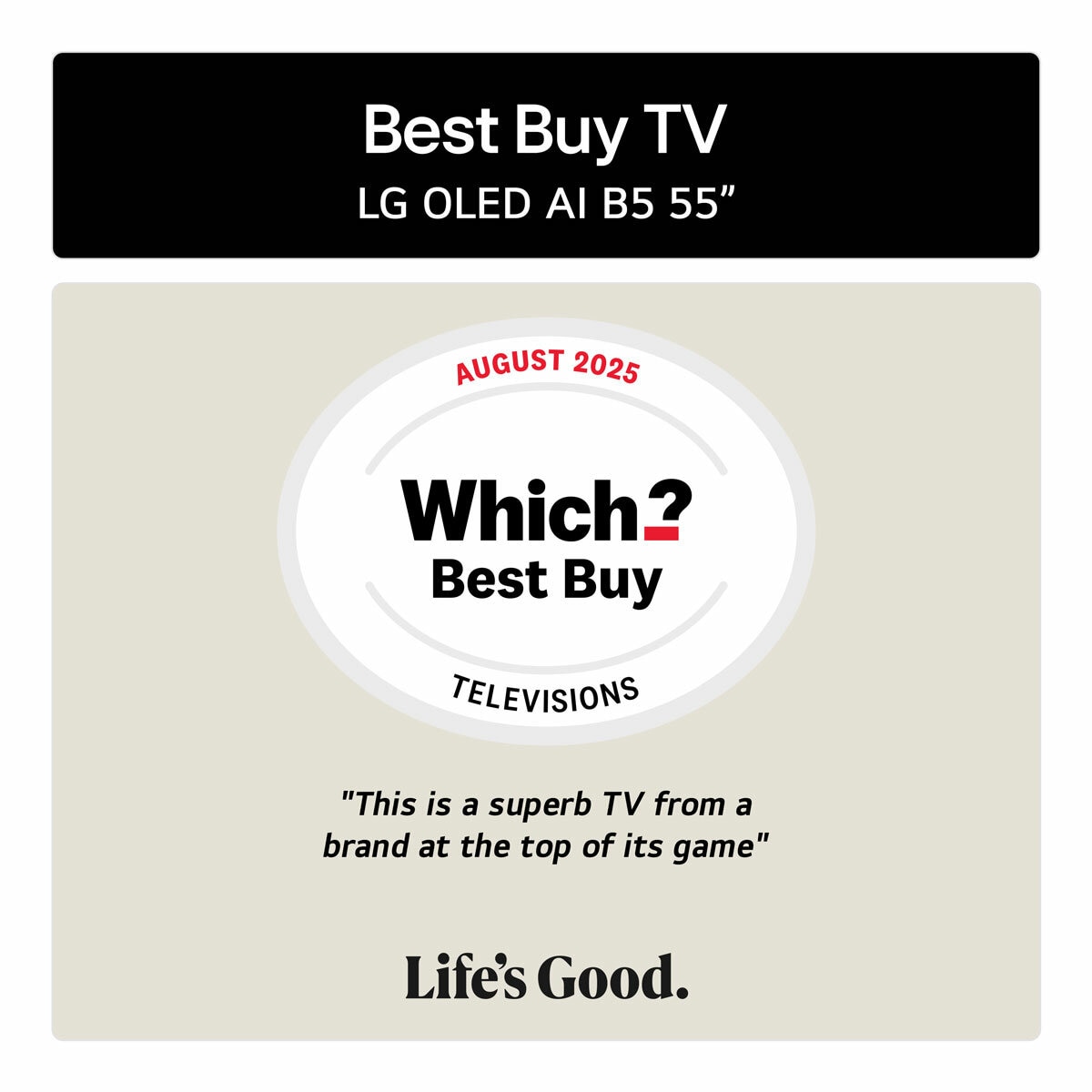 LG OLED55B56LA 55 Inch OLED 4K Ultra HD Smart TV