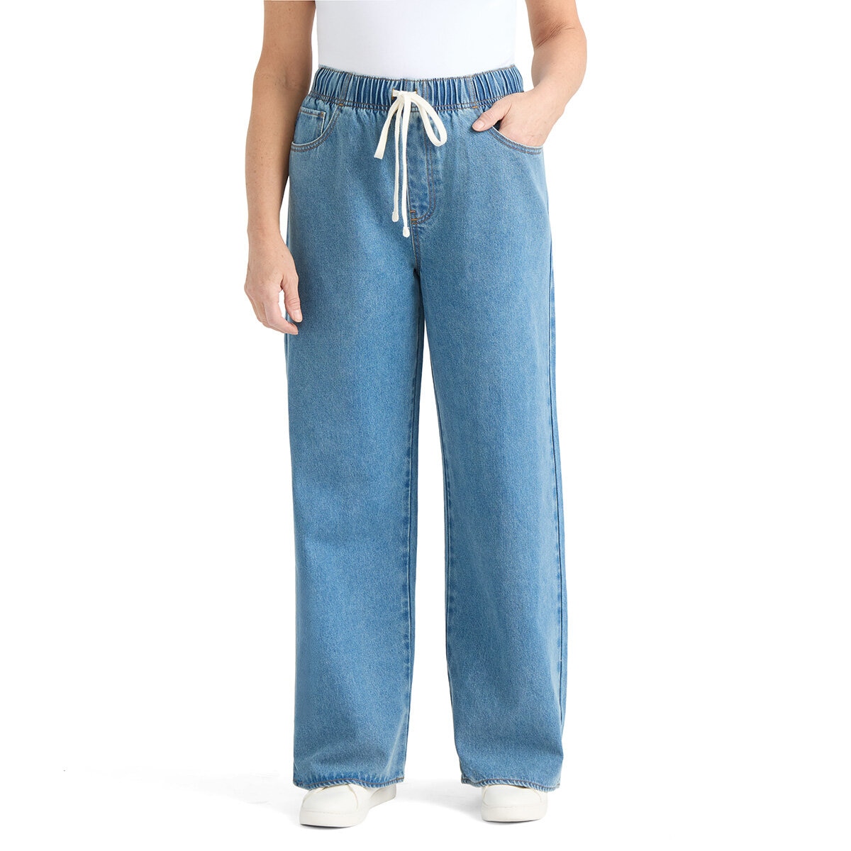 Teddi Rose Ladies Denim Pull On Pant