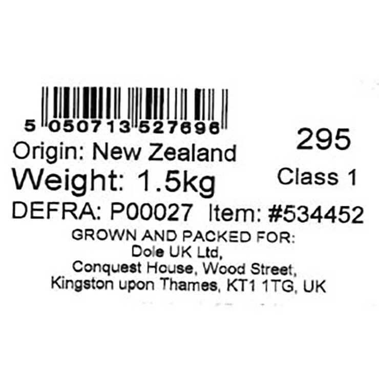 Product Label