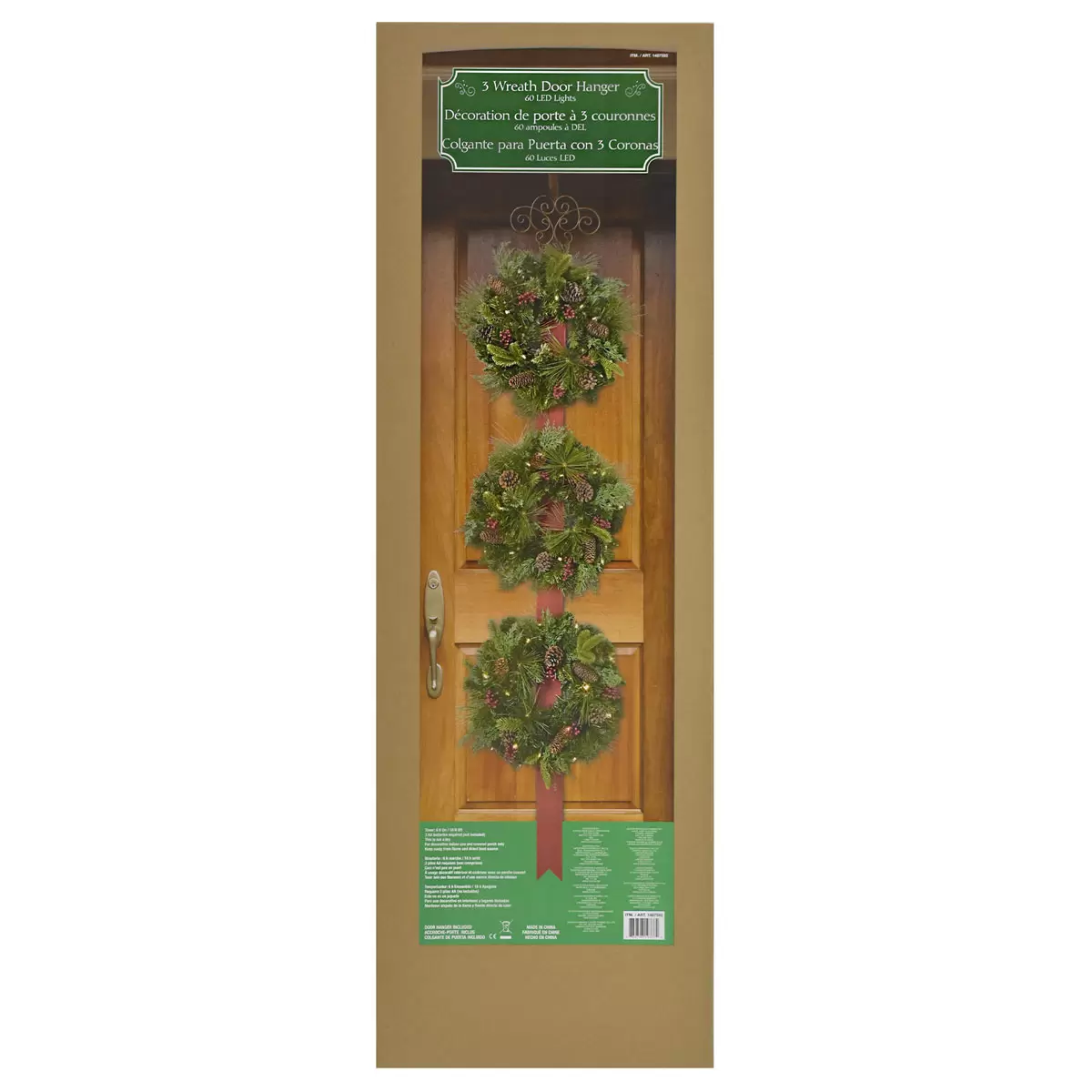 Buy 3 Wreath Door Hanger Box Image at Costco.co.uk