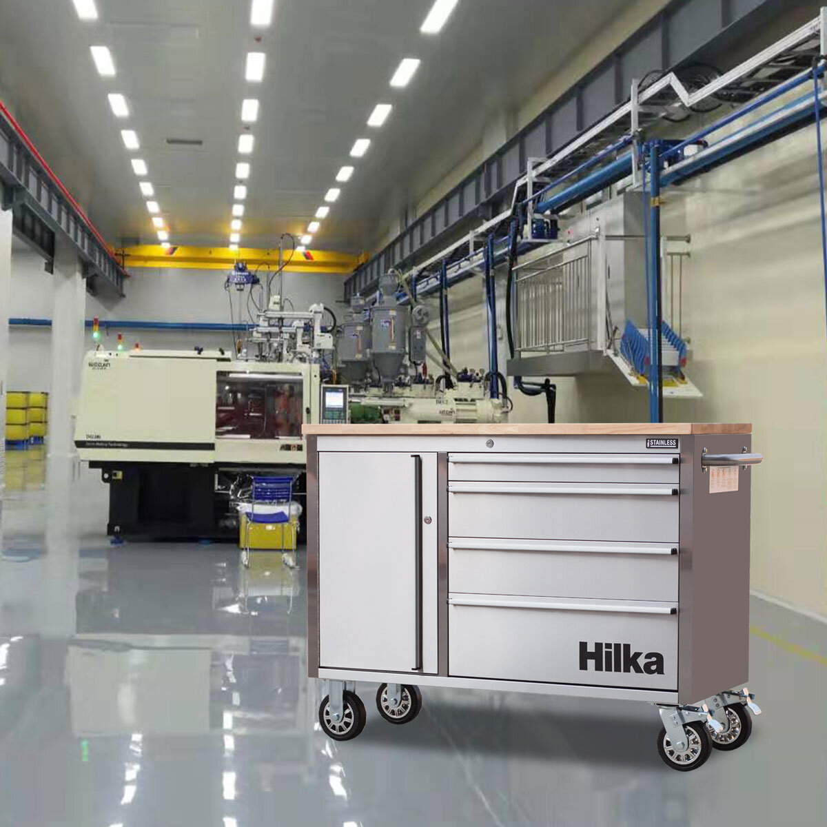 Lifestyle HILKA 55" 8 DRWR TROLLEY TOOL TROLLEY PCC55