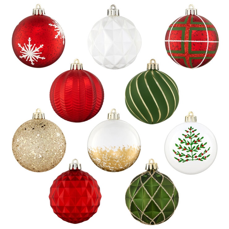 Buy 78 pack Ornaments Red/Green Item Image at costco.co.uk Buy 78 pack Ornaments Red/Green Item Image at costco.co.uk