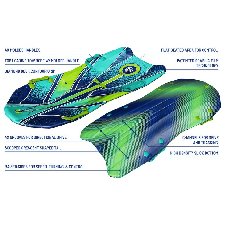 Sno-Storm™ 50" (127 cm) 2 Seater Vipernex Snow Sled in Green